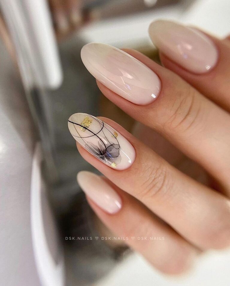 125 Nude Nail Designs For A Charming Manicure Wedbook