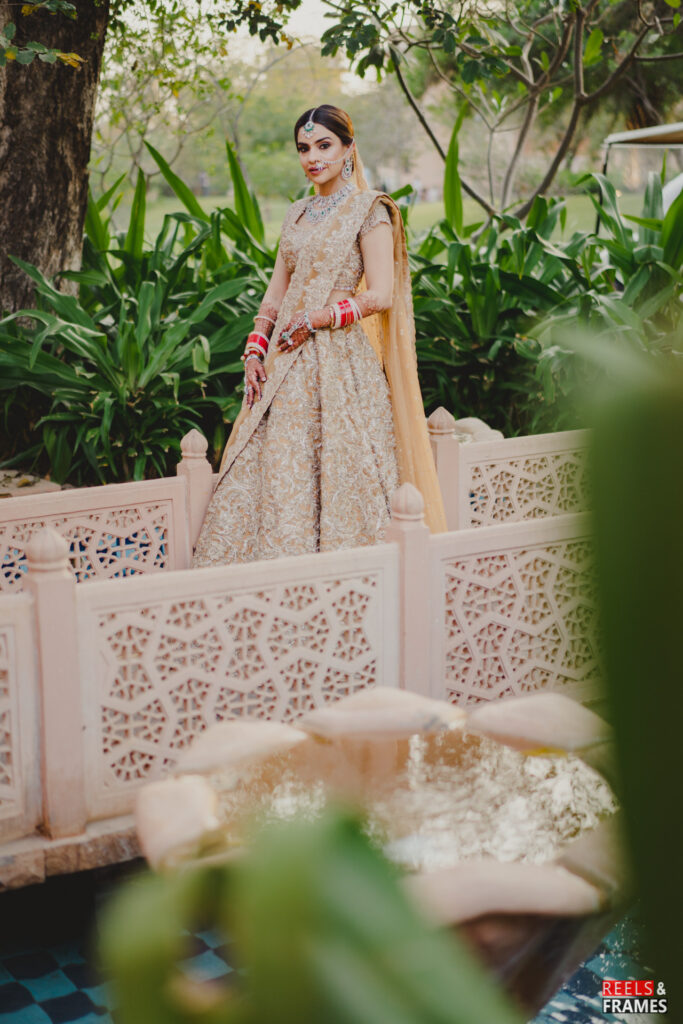 Golden Lehenga Bridal