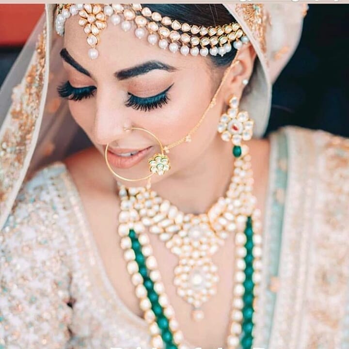 With dewy makeup look & that serene white lehenga, this #bridallook has to  be our favourite for upcoming wedding season 🤍 . . Mua… | Instagram