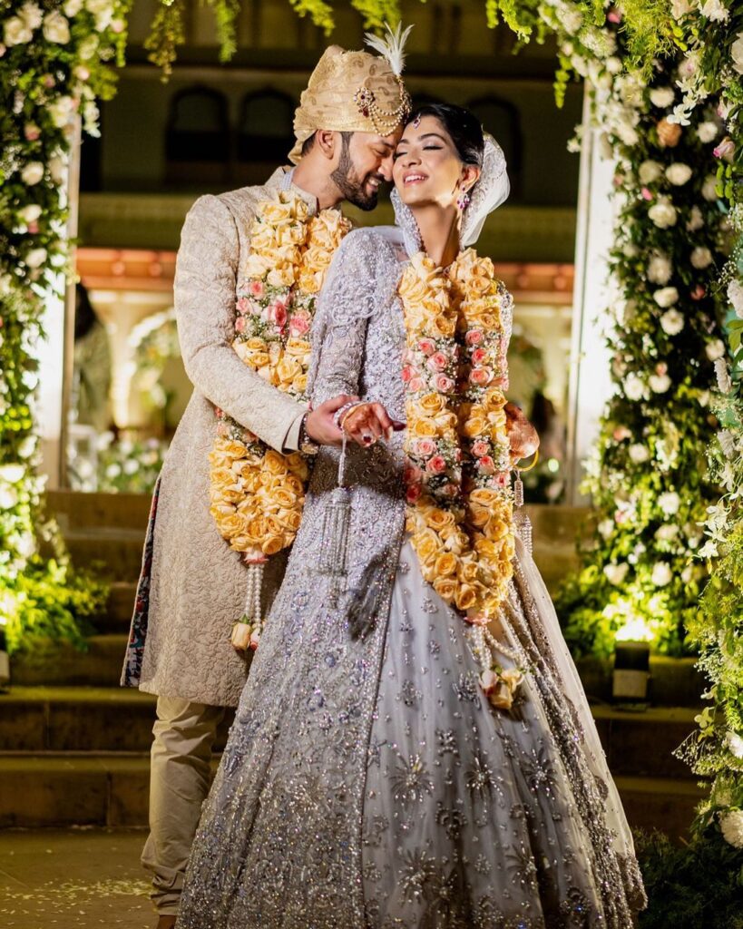 Silver Lehenga For Wedding