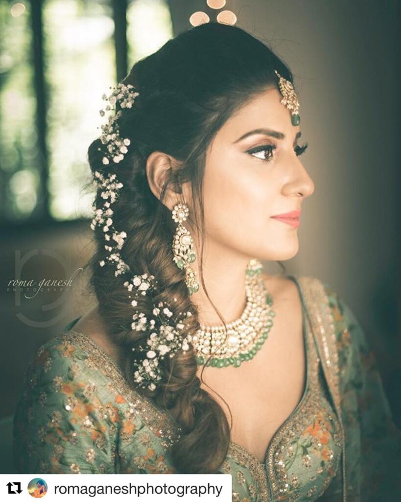 Top 81 Indian Bridal Hairstyles To Bookmark Right Away  Wedbook