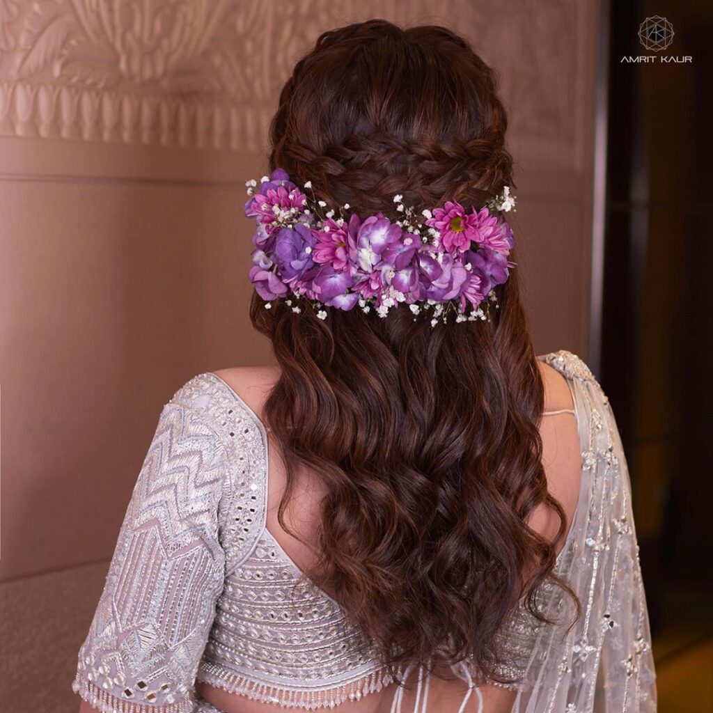 Bridal Hairstyle short Hair