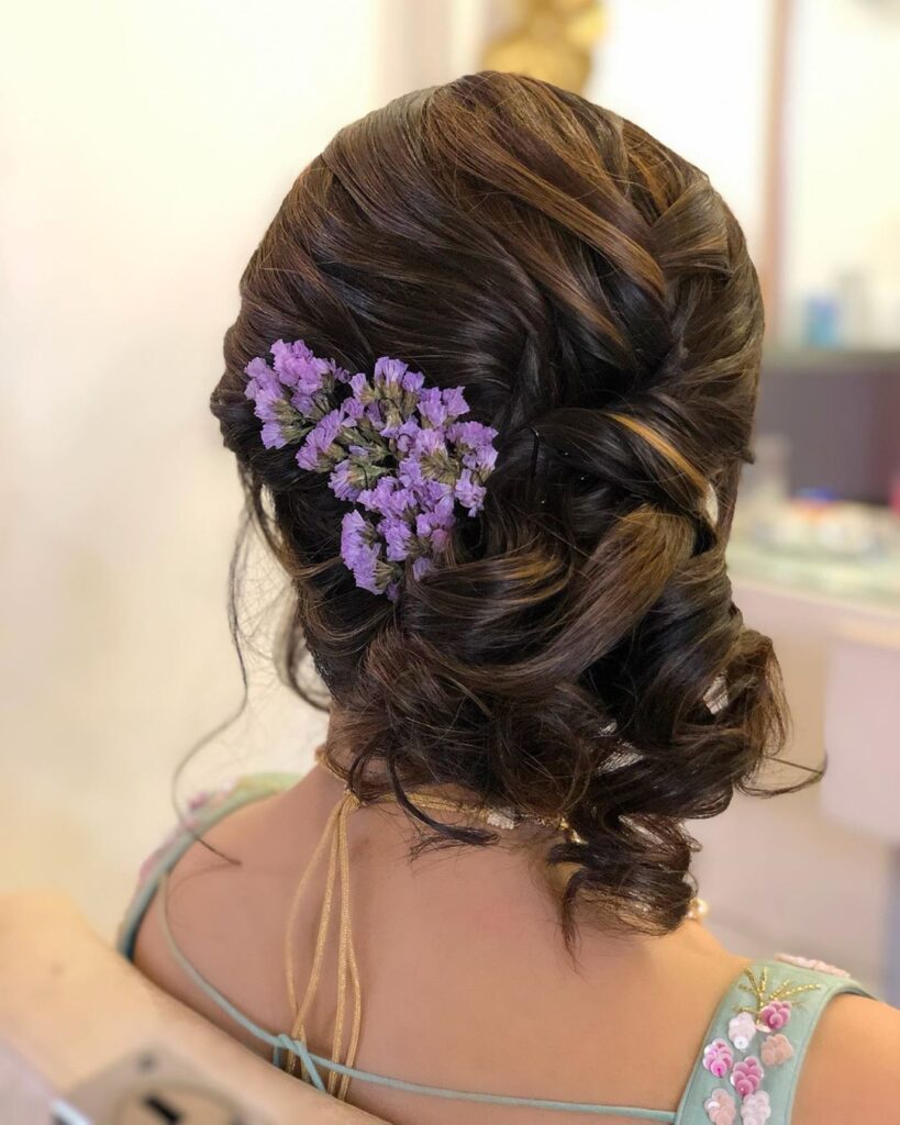 Indian Bridal Bun hairstyle