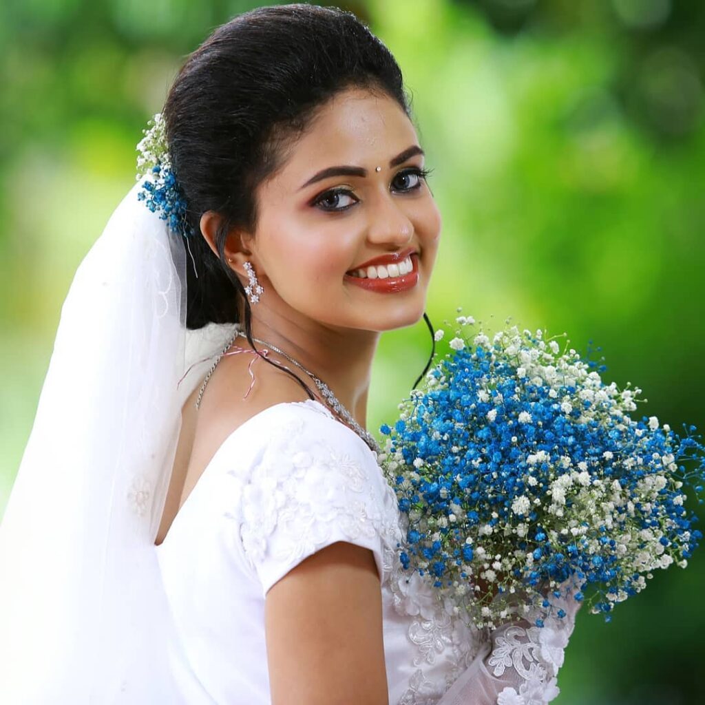 Mallu Bridal Hairstyle