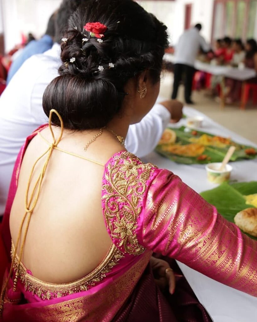 Mallu Bridal Hairstyle