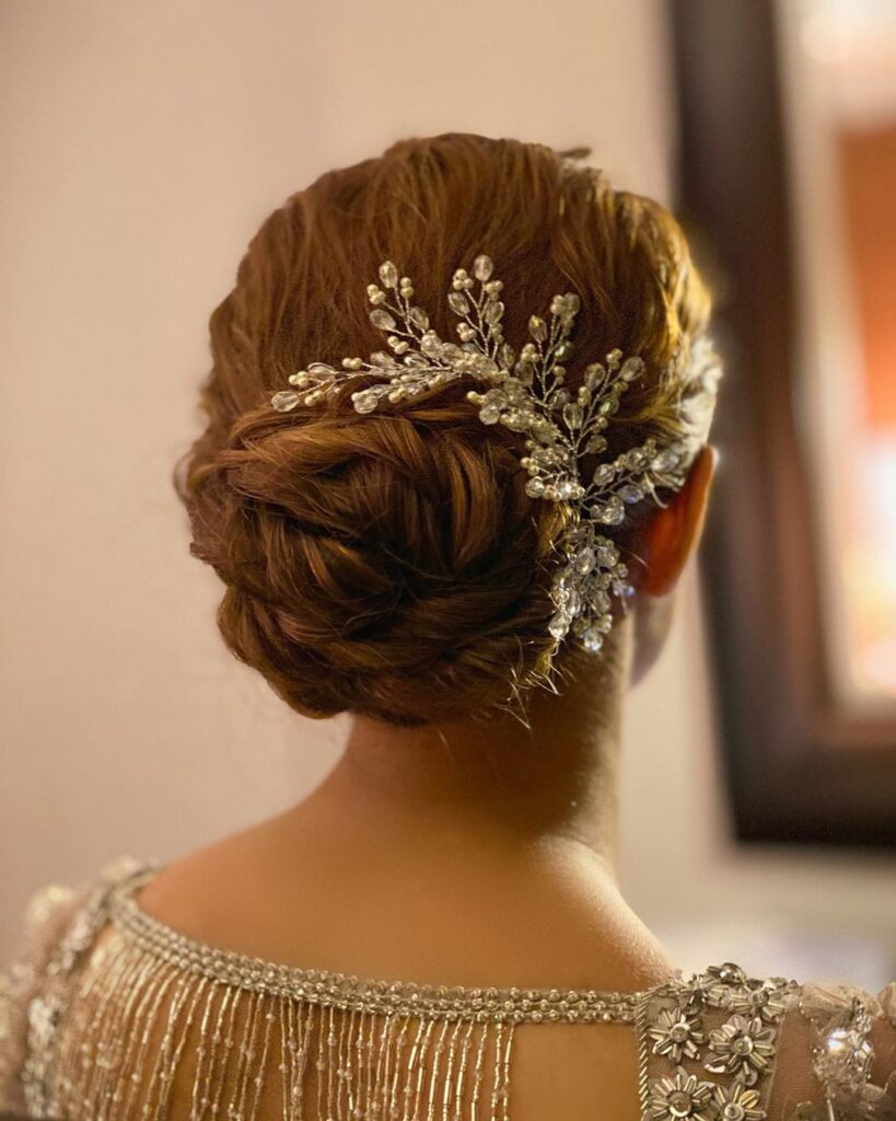 Simple Bridal Bun