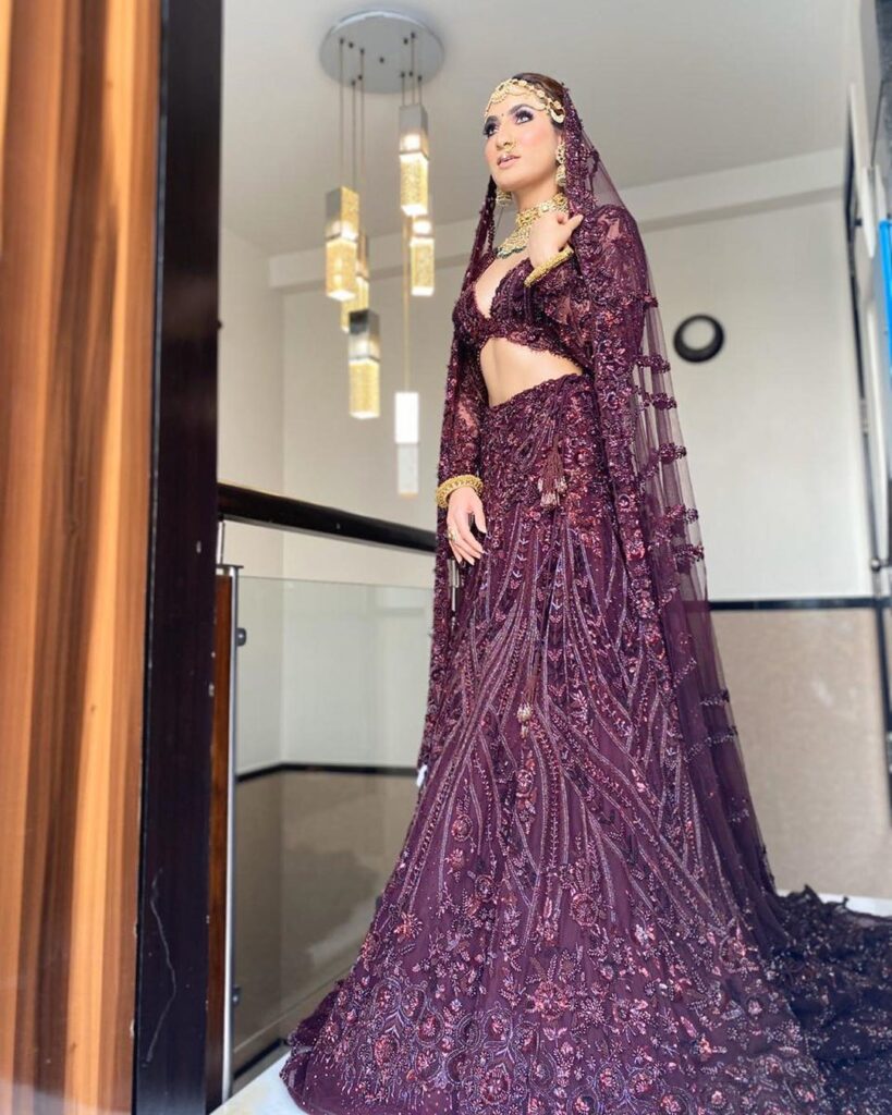 Purple Lehenga Color Brides