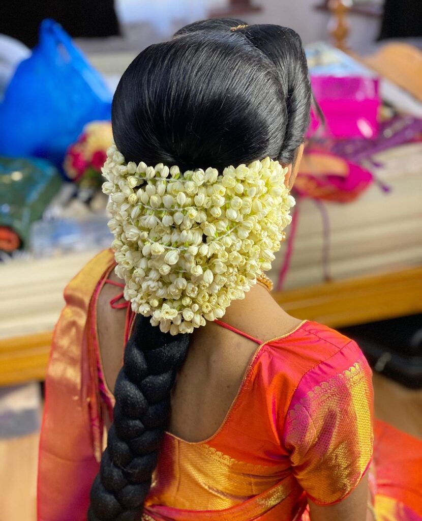 Tamil Bride Hairstyle