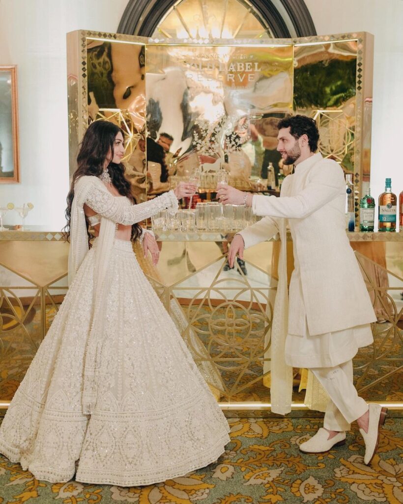 White Bridal Lehenga