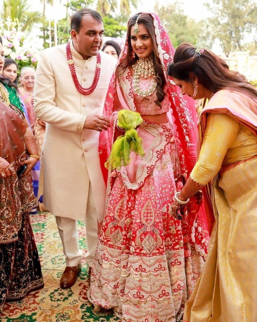 Pink lehenga Brides