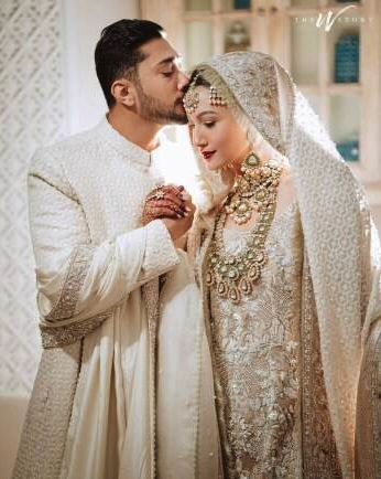 White Bridal Lehenga