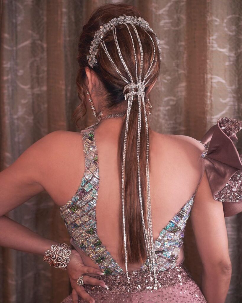 Bridal Ponytail Hairstyle