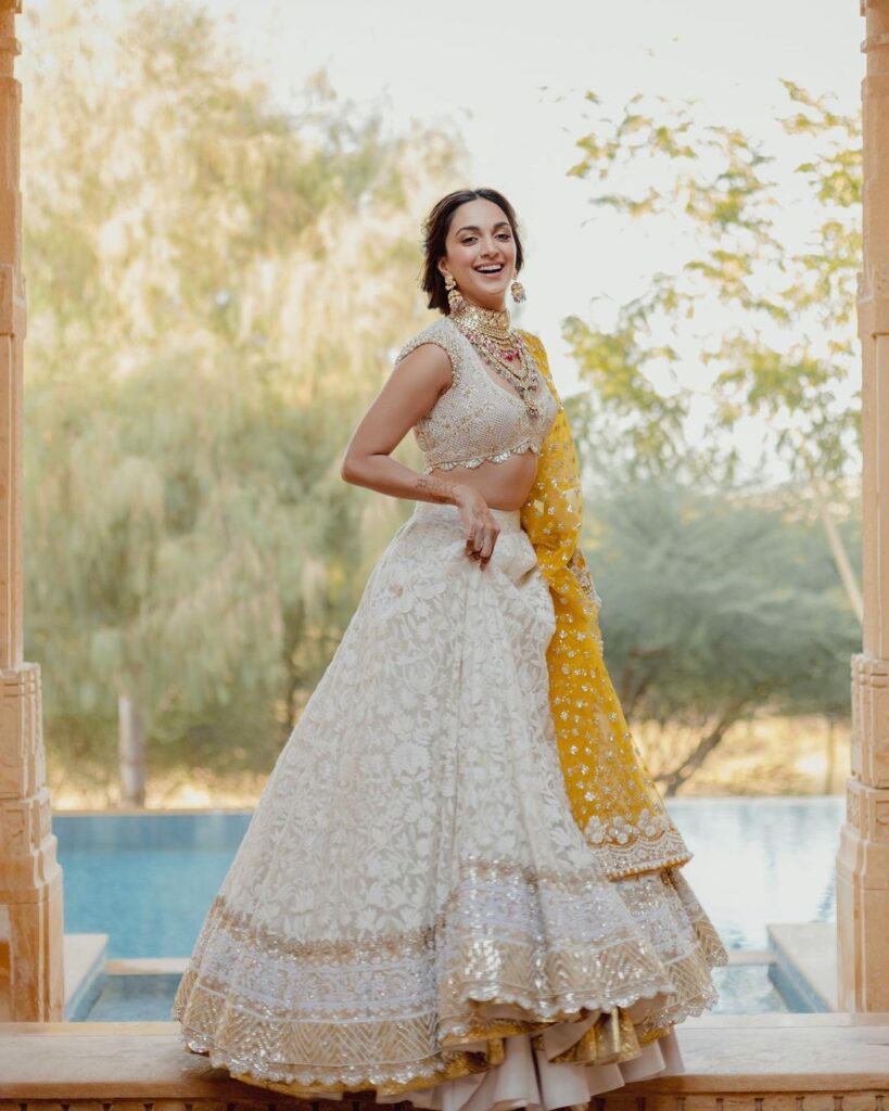 White Bridal Lehenga