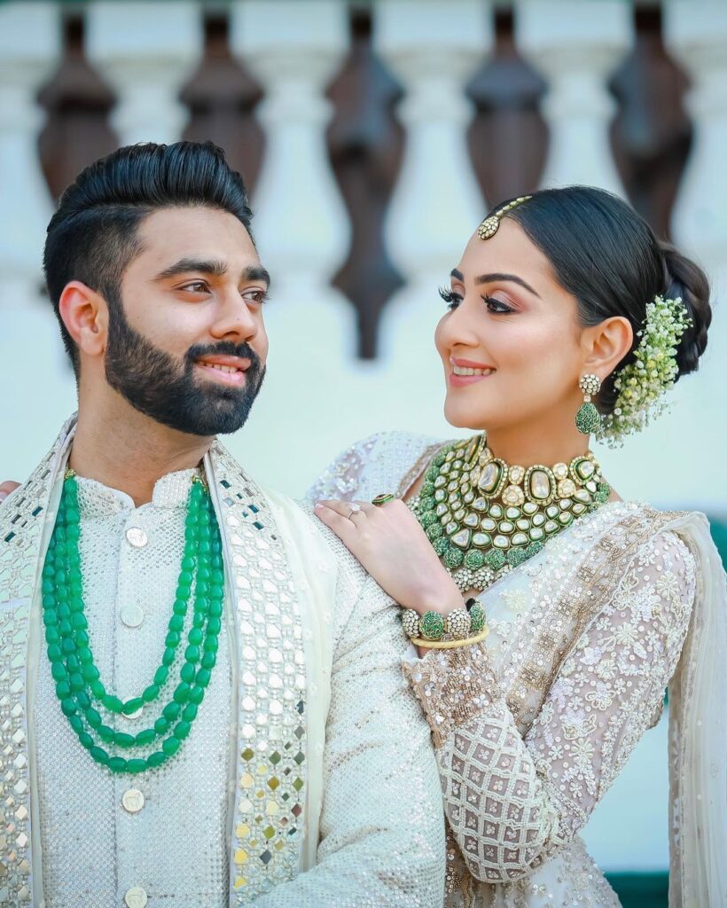 Off White Bridal Lehenga