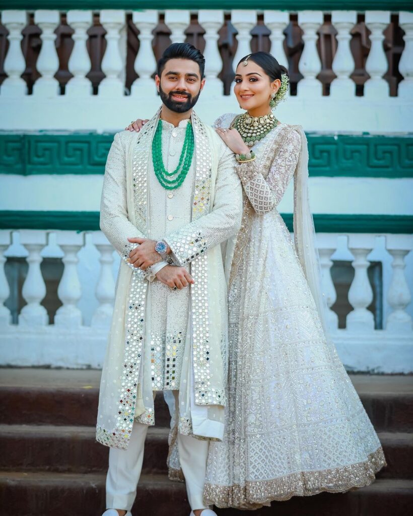 Off White Bridal Lehenga