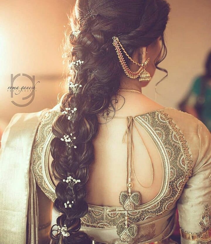 10 Indian Bridal Hairstyles for Long Hair