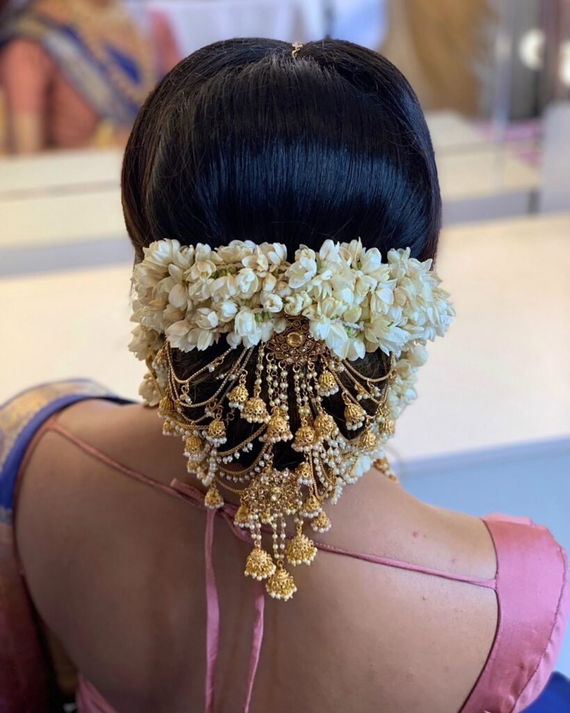 Kerala Bride Hairstyle