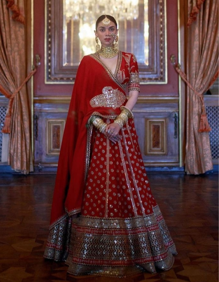 Aditi Rao Hydari Sabyasachi Lehenga