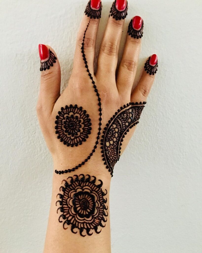 121 Simple Mehndi Designs 22 Easy Peasy Beautiful Wedbook