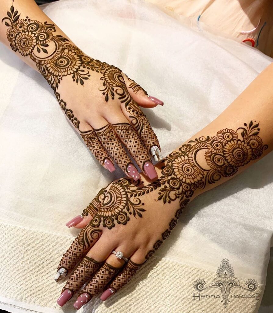 121 Simple Mehndi Designs 22 Easy Peasy Beautiful Wedbook