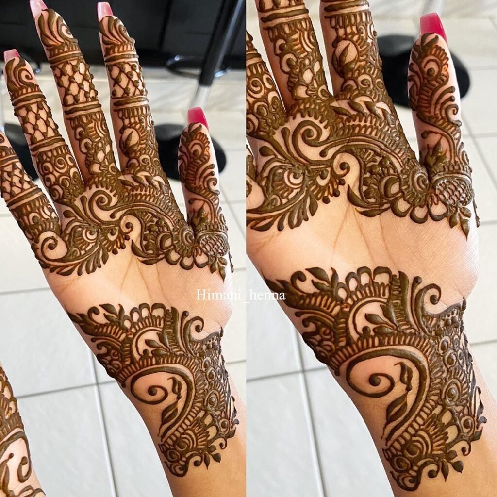 121 Simple Mehndi Designs 22 Easy Peasy Beautiful Wedbook