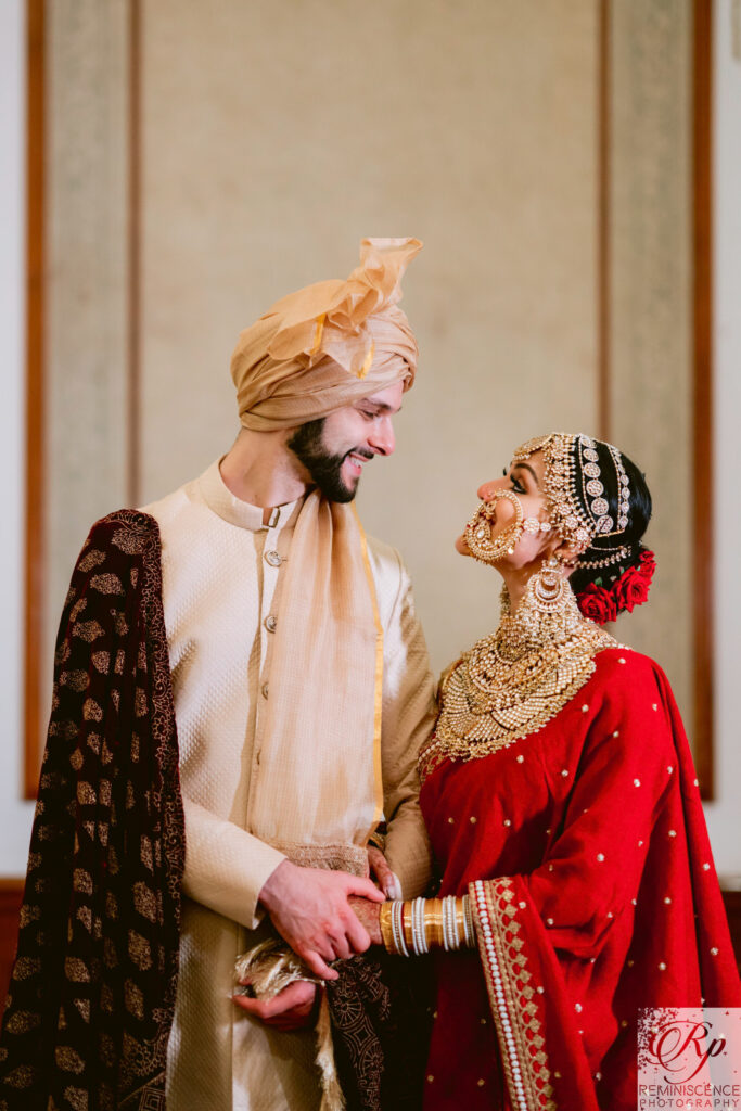 Saree on Wedding Day