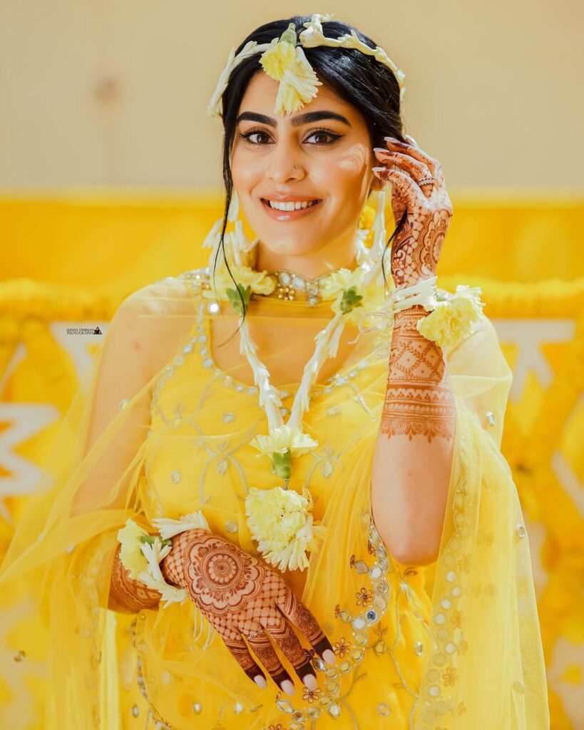 Haldi Sharara For Brides