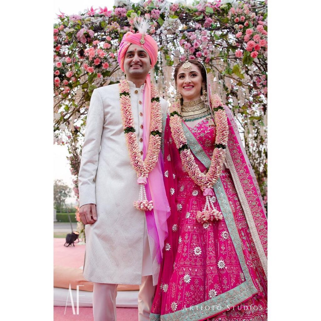 Magenta Pink Lehenga Brides