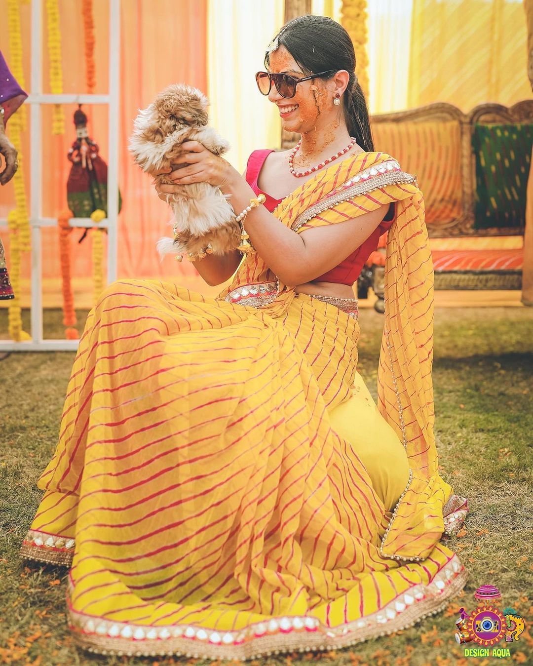 55 Gorgeous Haldi Dresses & Outfits To Inspire You (Latest) - Wedbook