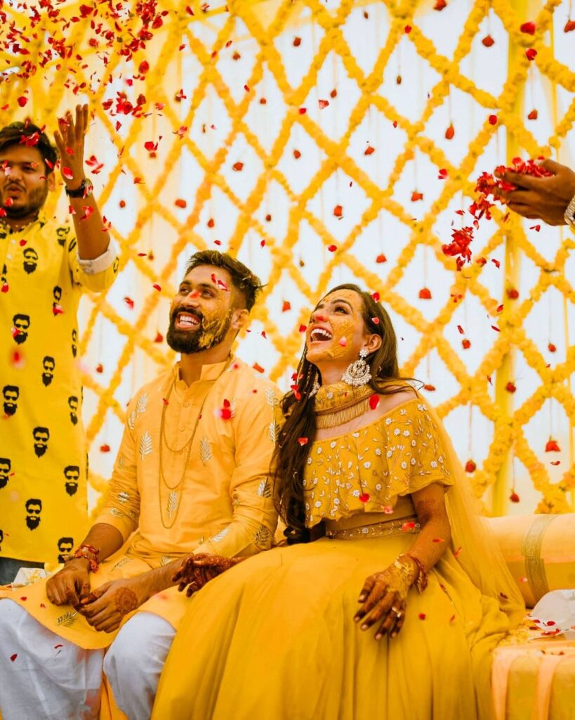 Haldi Ceremony Outfit Dresses Images 2022