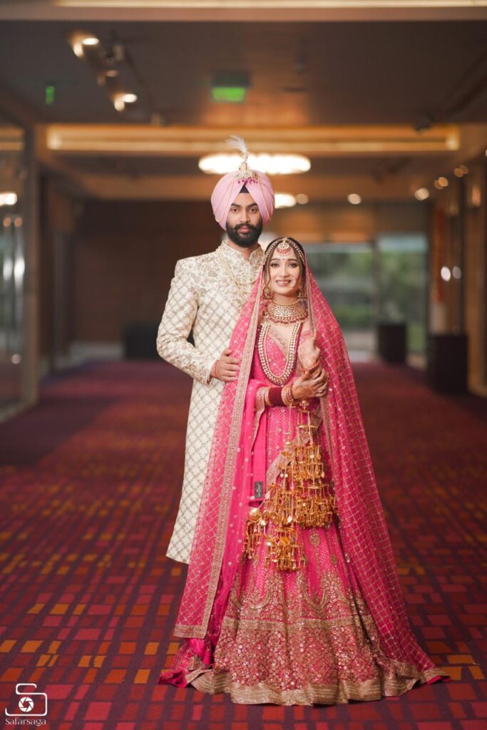 Rani Pink Bridal Lehenga