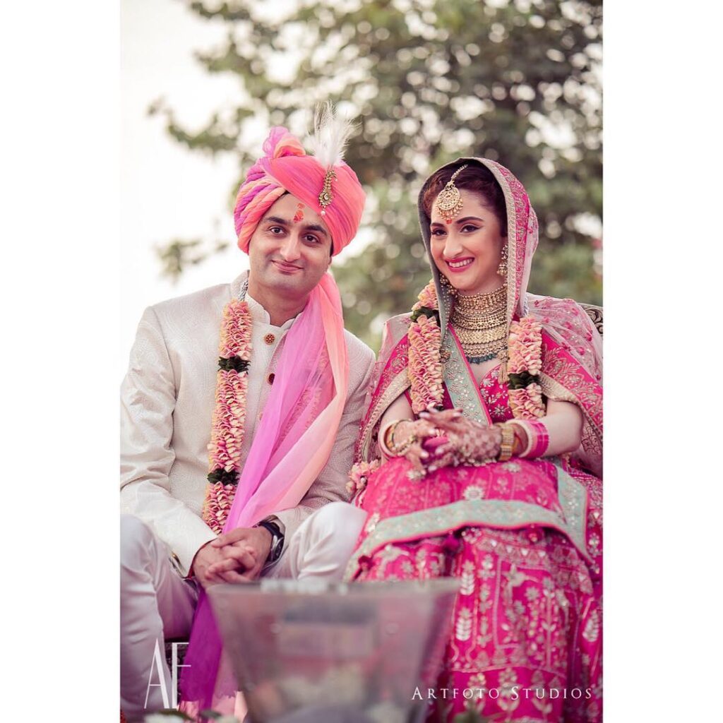 Magenta Pink Lehenga Brides