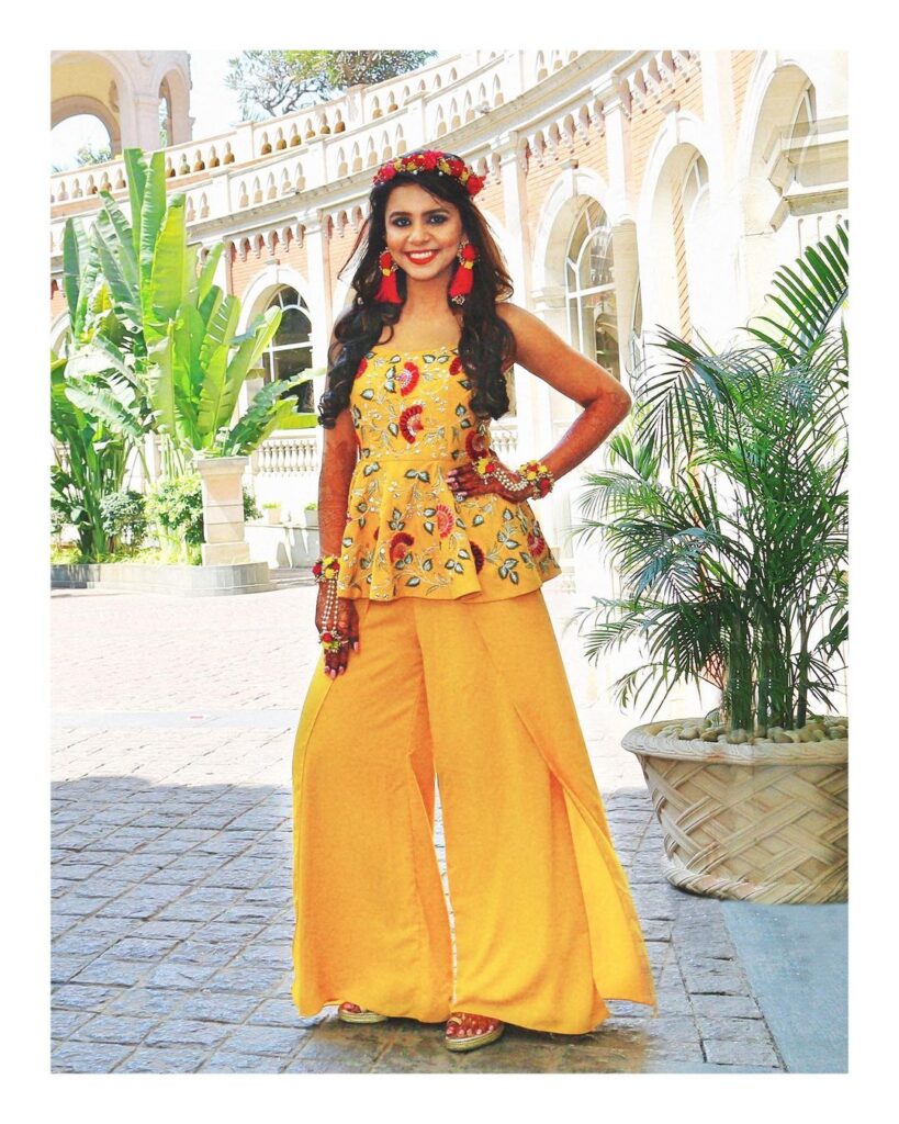 Haldi Outfit Design