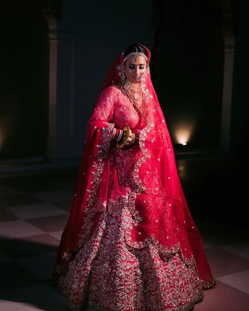 Rani Pink Bridal Lehenga