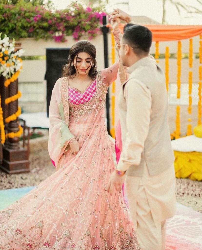 Pink Lehenga Combination