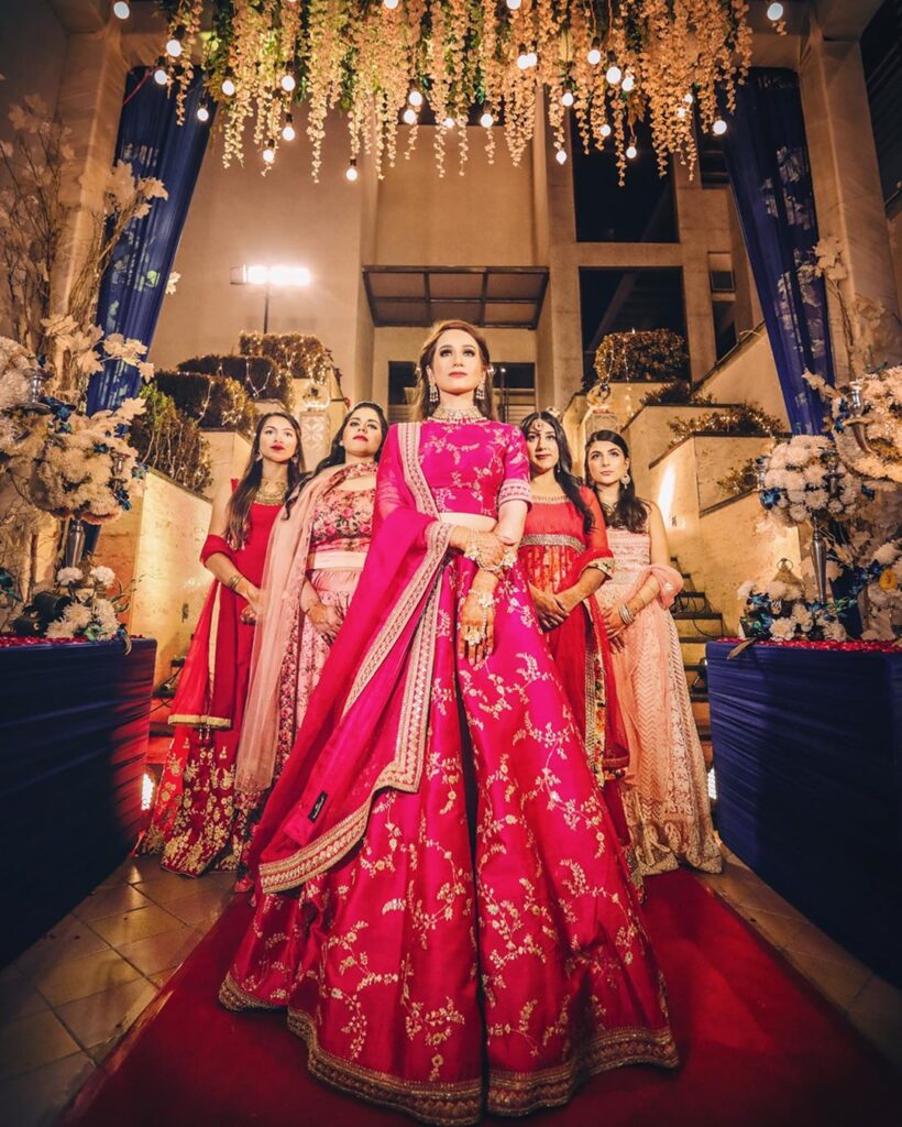 Pink Lehenga by Sabyasachi