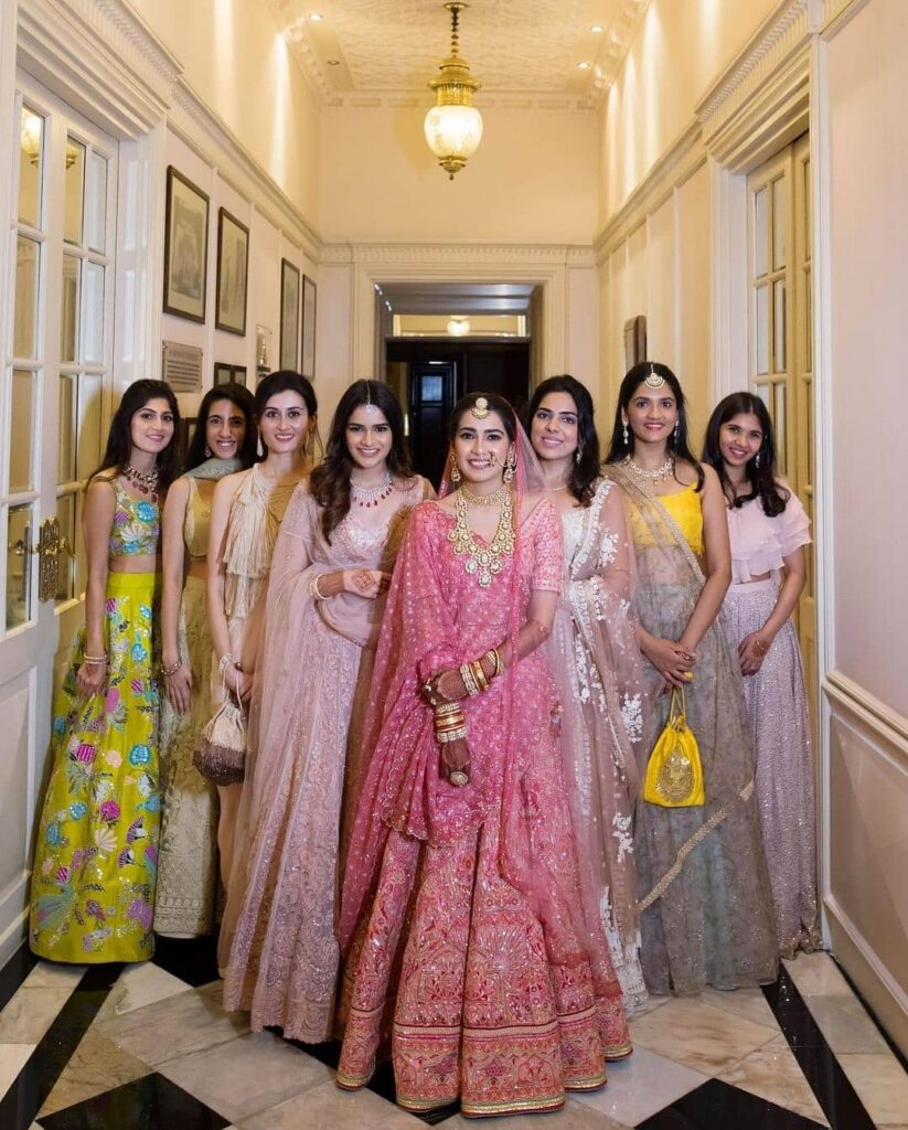 Pink Lehenga Designs