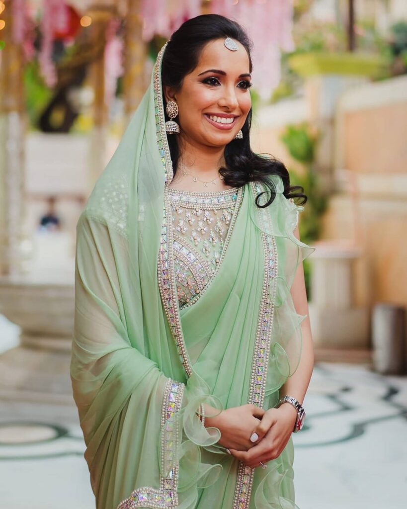 Saree on Wedding Day