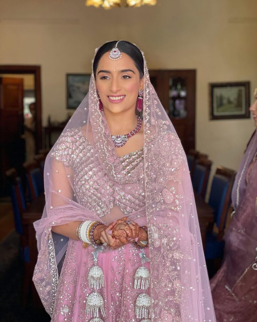 Simple Pink Lehenga