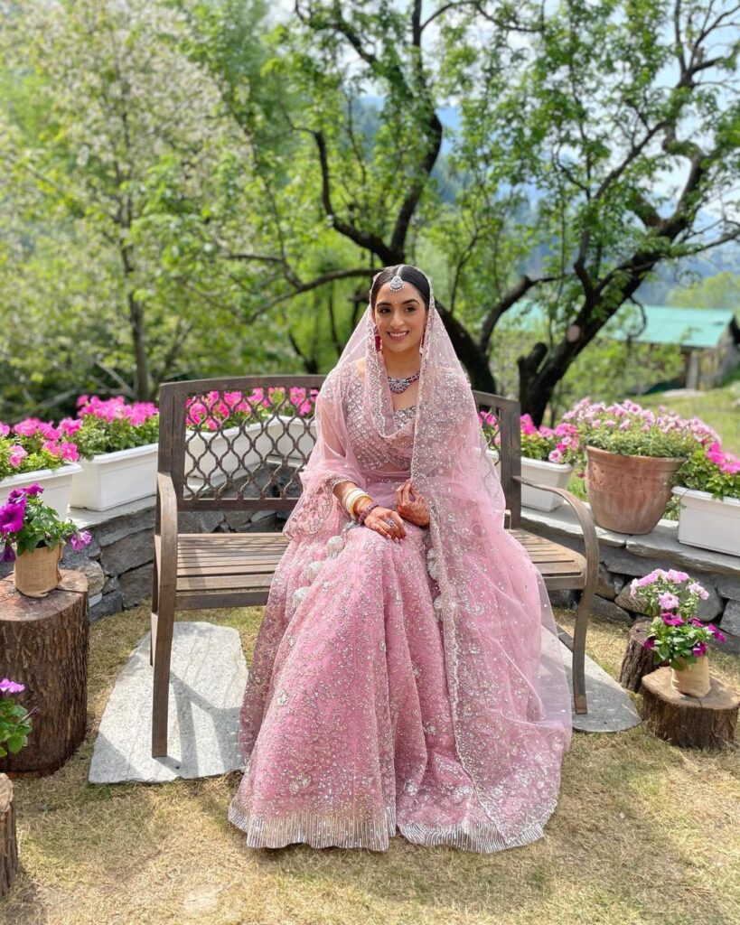 Simple Pink Lehenga