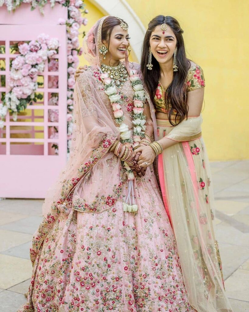 Sabyasachi Pink Bridal Lehenga