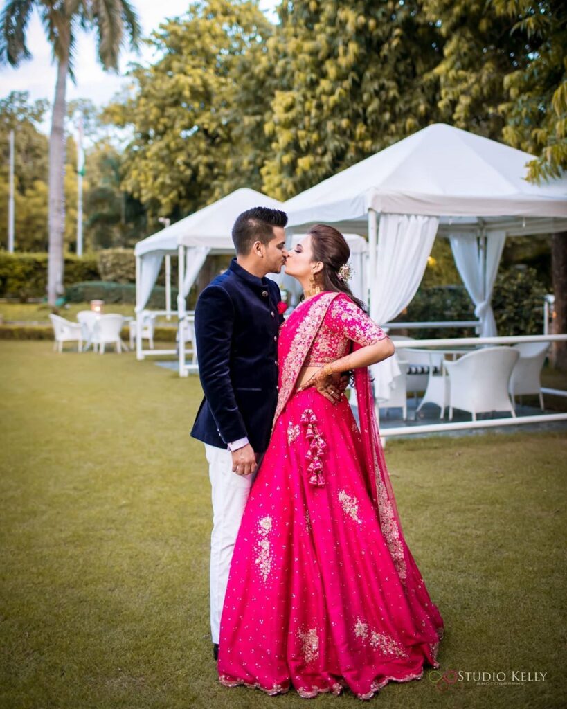 Simple Pink Lehenga Design