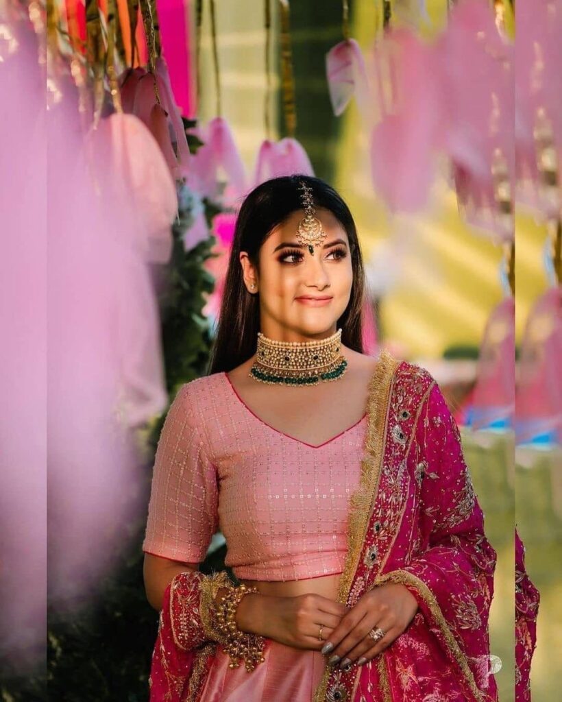 Rani Pink Bridal Lehenga