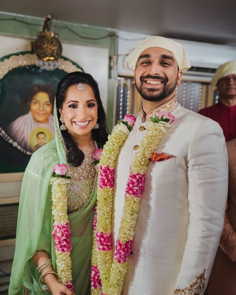 Saree on Wedding Day