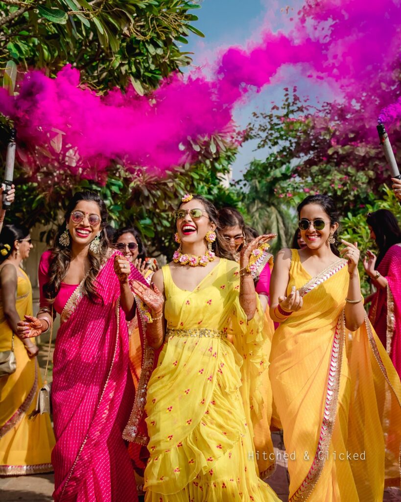 55 Gorgeous Haldi Dresses ☀ Outfits To ...