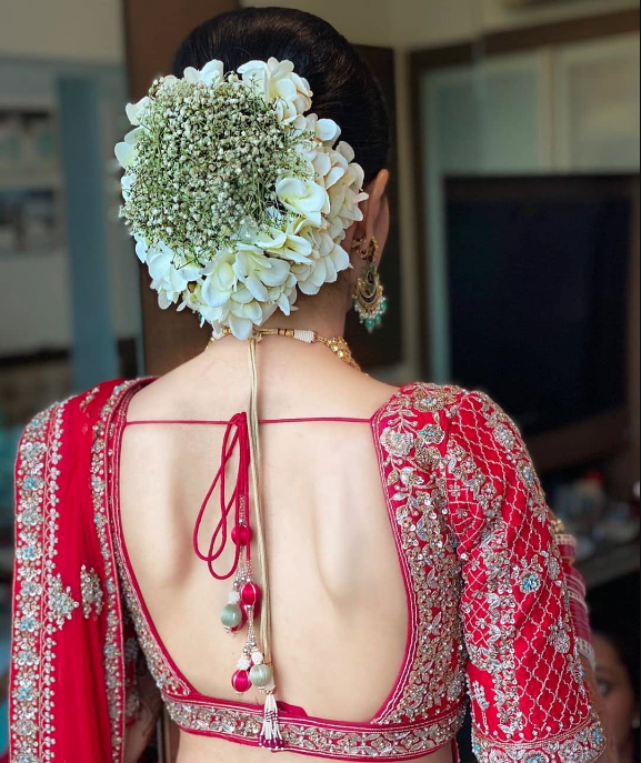 25. Backless Blouse Designs For Lehenga