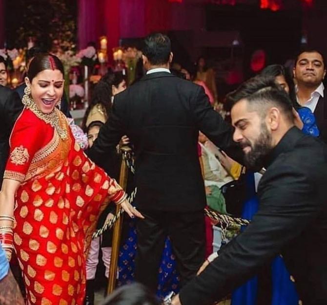 Virat Anushka Delhi Reception