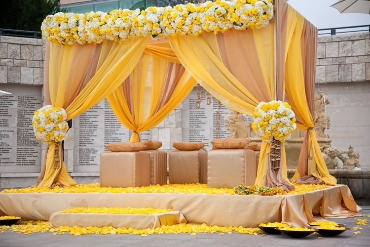 Yellow Wedding Decor