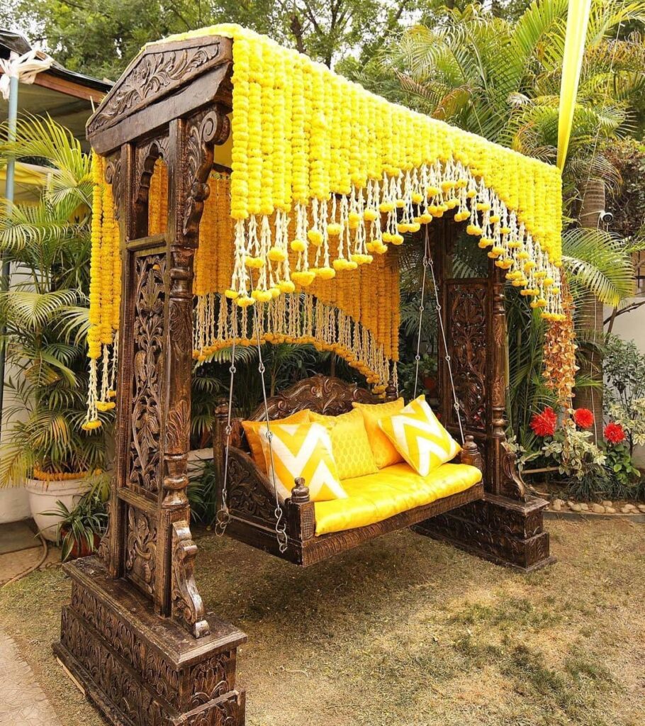 Yellow Wedding Decor