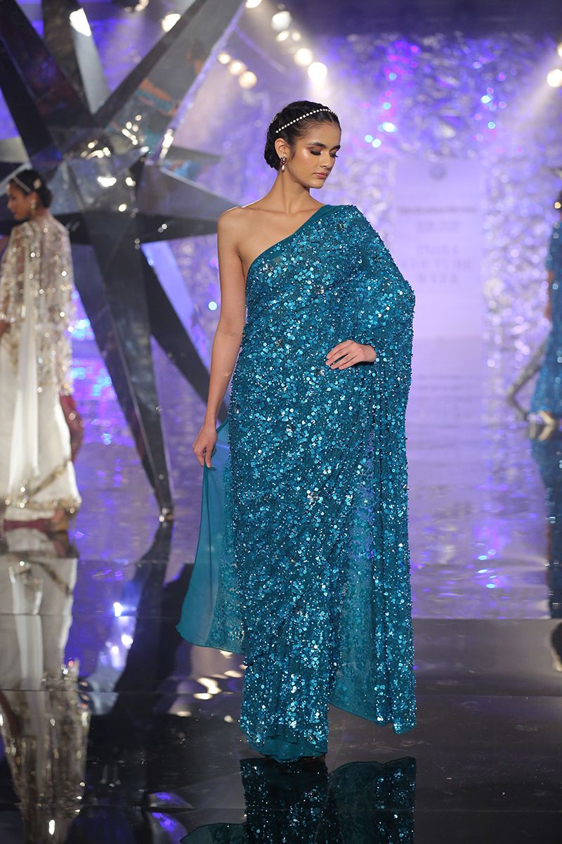 Suneet Varma Sequin Saree